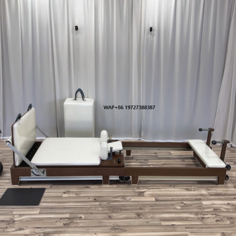 Yoga Pilates Yoga - Hochwertiger Klappbarer Pilates-Reformer für Zuhause mit
