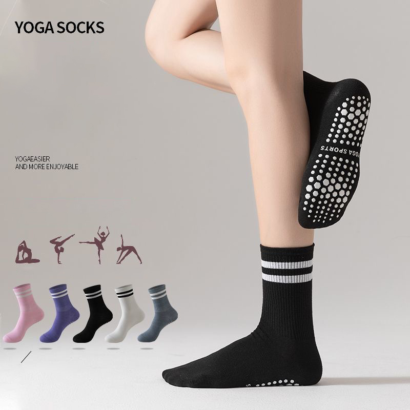 Yoga Pilates Yoga - Dreamlikelin 1 Paar Damen-Yoga-Socken, rutschfeste, atmungsaktive