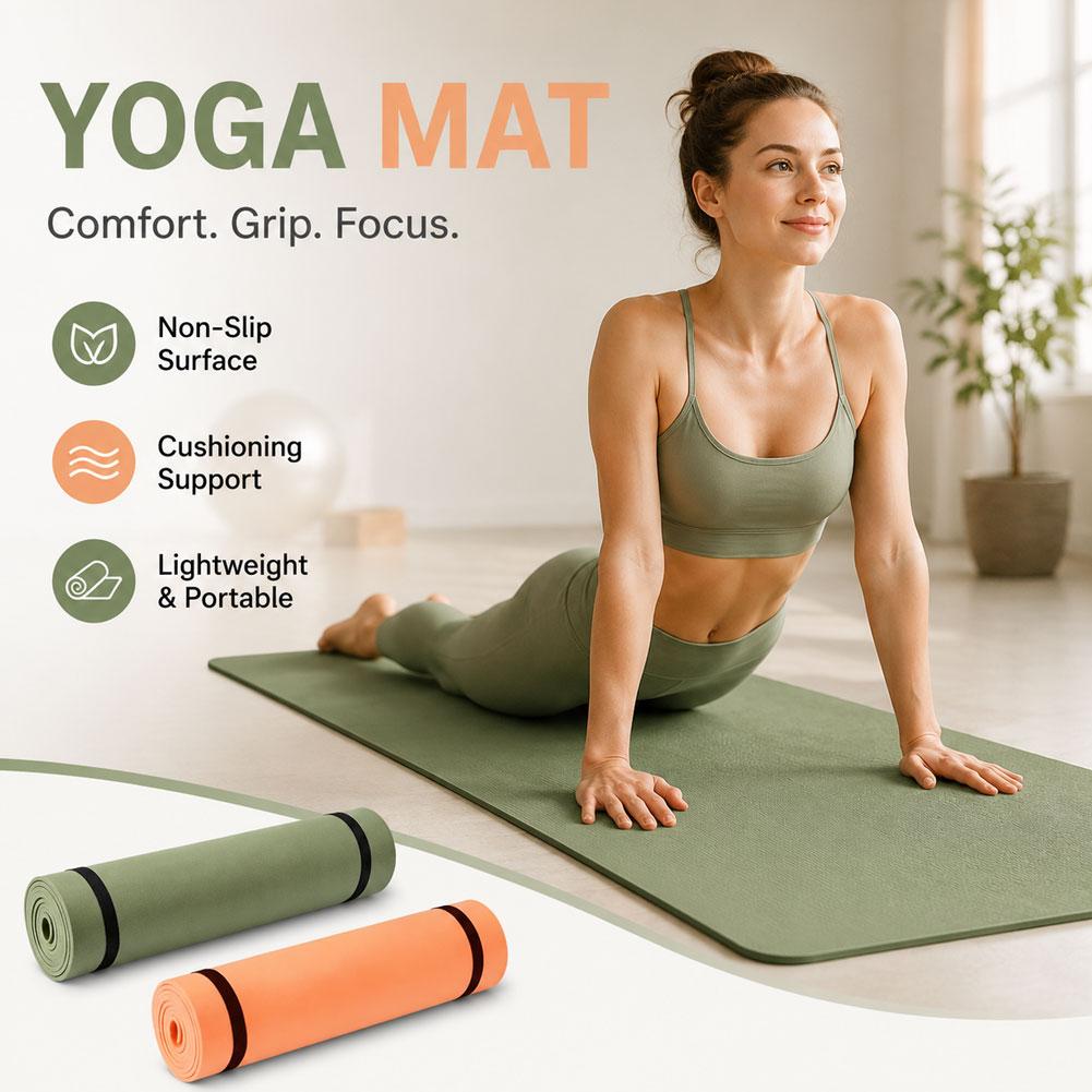 180 x 50 cm große Yogamatten,  – Pilates Yoga Mat Bewertung und Preis