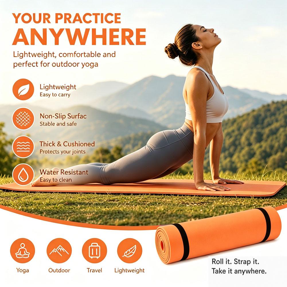 180 x 50 cm große Yogamatten,  – Pilates Yoga Mat Bewertung und Preis
