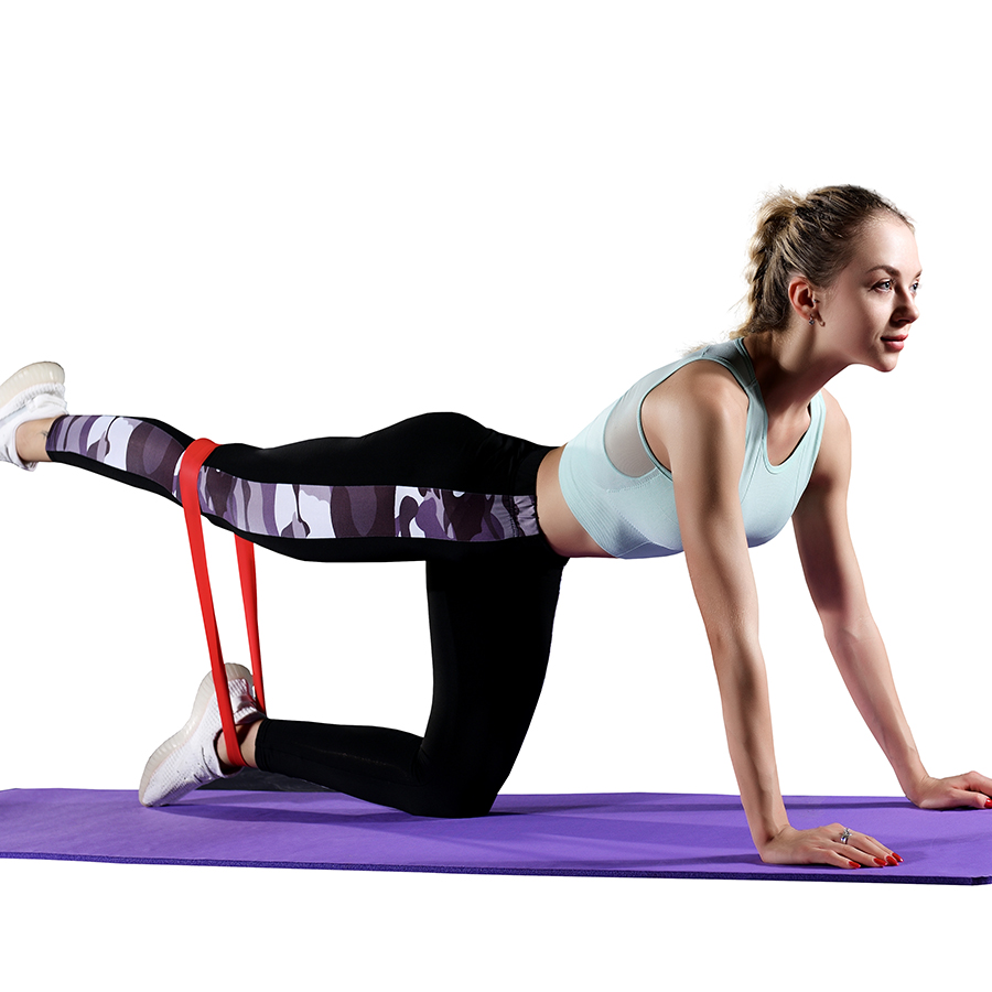Fitness-Widerstandsbänder aus  – Pilates Yoga Home Bewertung und Preis