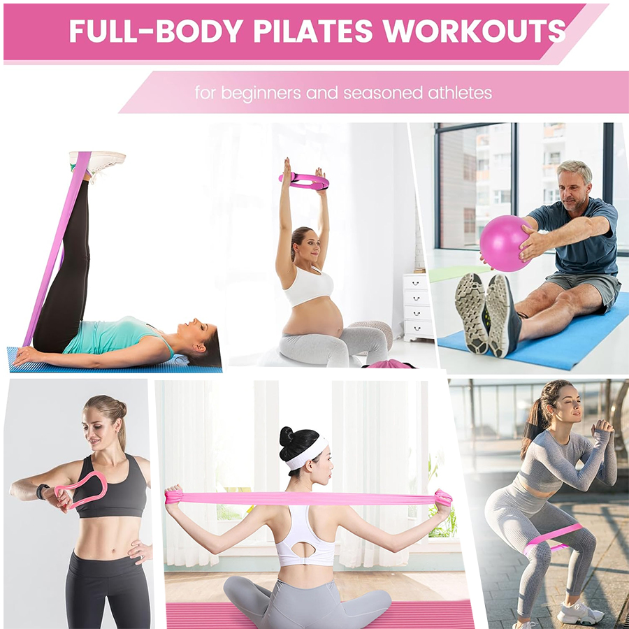 Fünfteiliges Pilates-Essential – Pilates Yoga For Weight Loss Bewertung und Preis