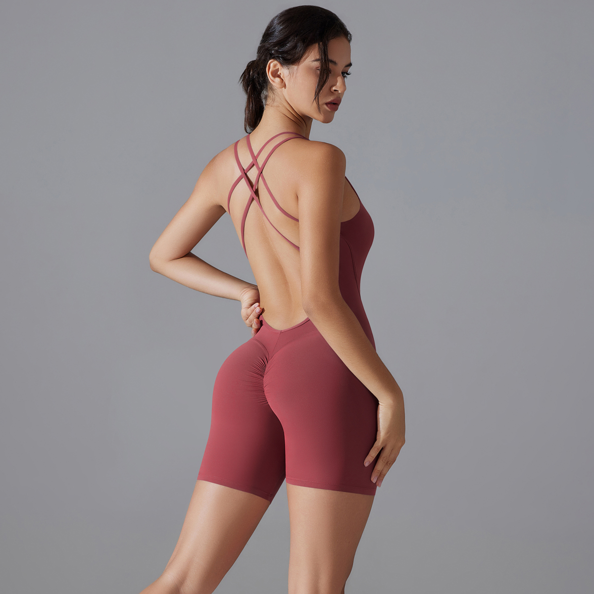 Yoga Set Sexy Backless Sportli – Pilates Yoga Gear Bewertung und Preis