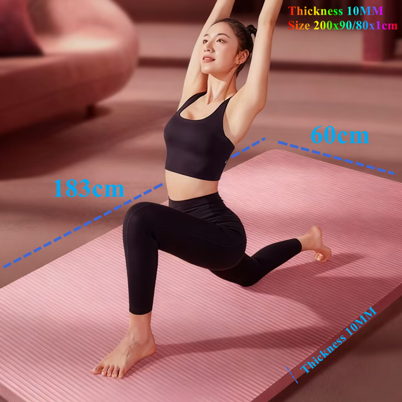 20 mm extra dicke, rutschfeste – Pilates Yoga Mat Bewertung und Preis