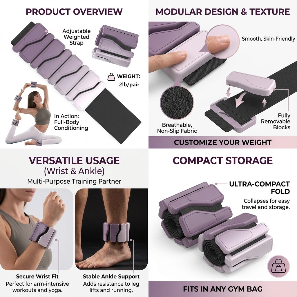 Gradient Silikon Gewichtsarmbä – Pilates Yoga Training Bewertung und Preis