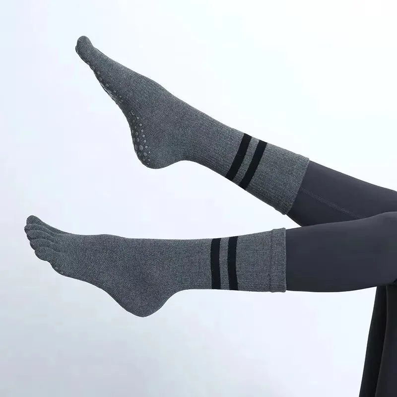 Damen-Mid-Tube-Yoga-Socken, at – Yoga Pilates Yoga Bewertung und Preis
