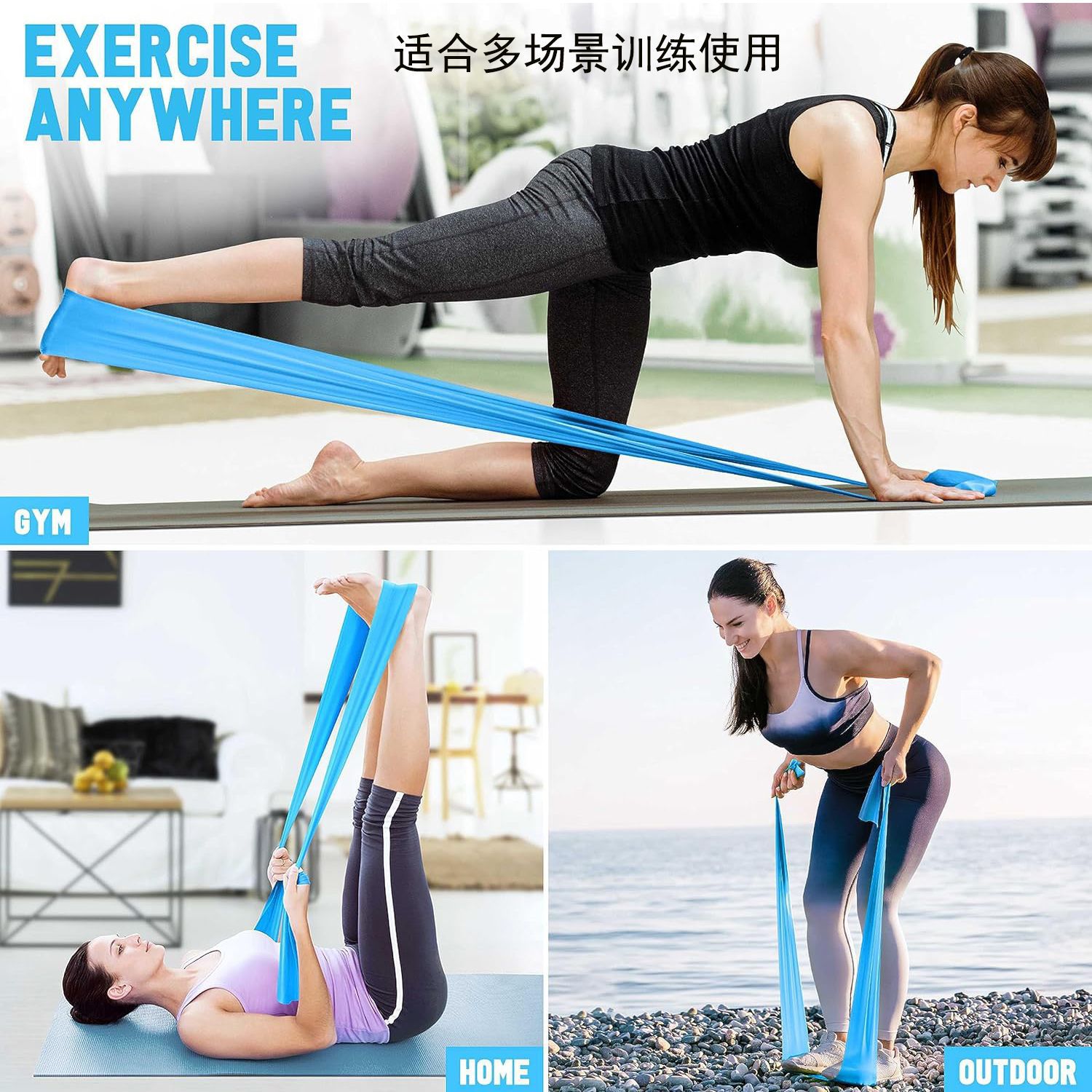 Yoga-Elastikbänder Tragbare Pi – Pilates Yoga Home Bewertung und Preis