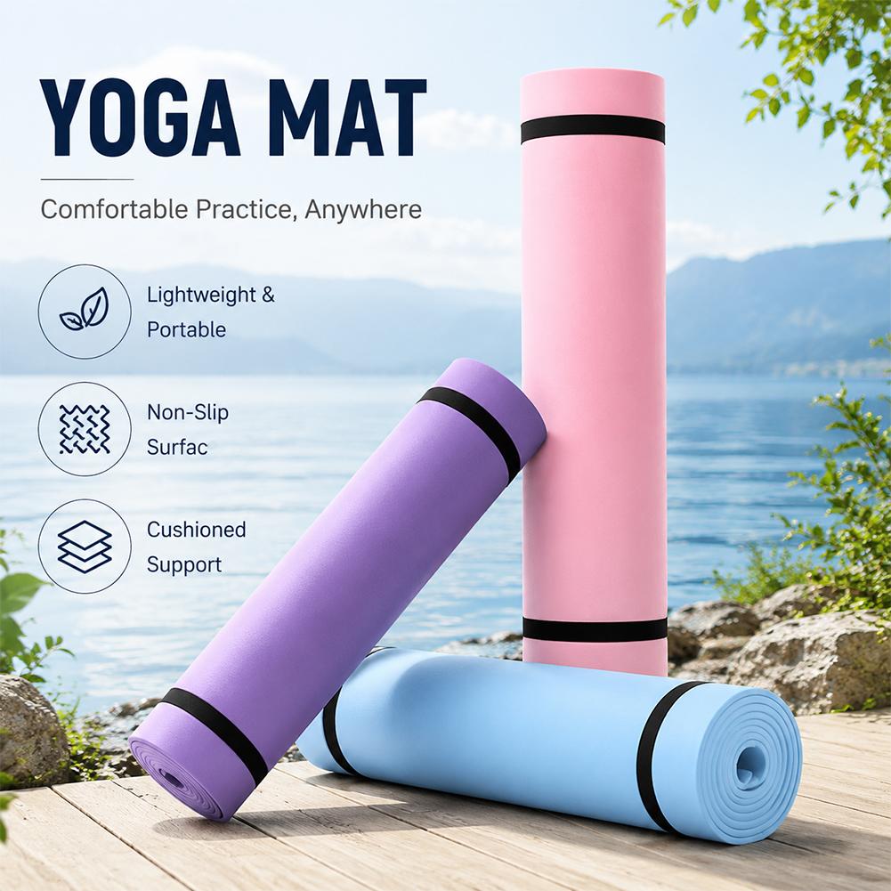 1/2 Stück dicke Yogamatte, rut – Pilates Yoga Mat Bewertung und Preis