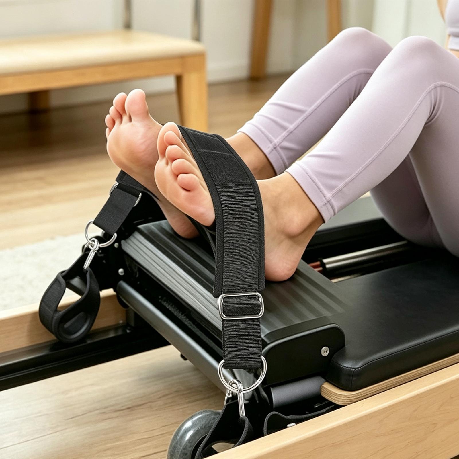 Reformer-Fußgurt mit Doppelsch – Yoga Pilates Yoga Bewertung und Preis